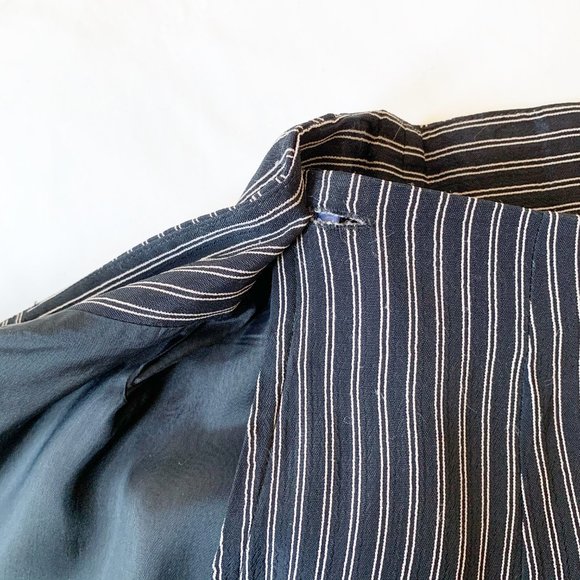 MEXX | Vintage Black with White Strip Wrap Skirt - Picture 6 of 11